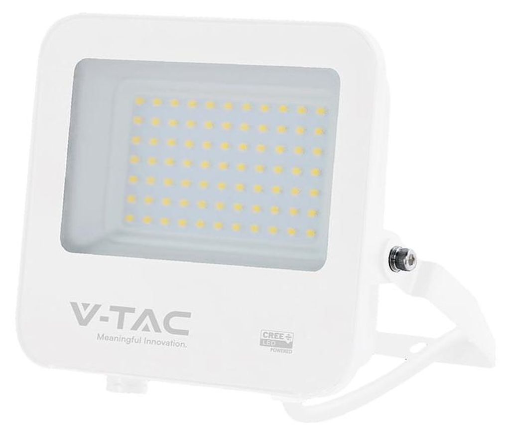 V-TAC LED-Flutlicht – CREE – 135 lm/W – IP65 wasserdicht – Weiß – 50 W – 6750 Lumen – 6500 K