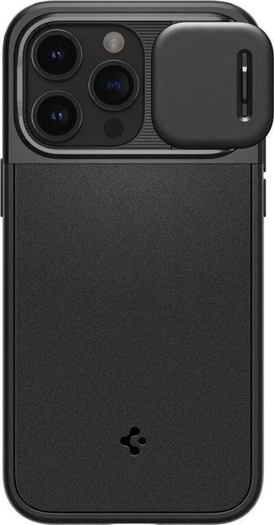 Spigen Optik Armor MagSafe iPhone 15 Pro Max Nero: Custodia Protettiva MagFit