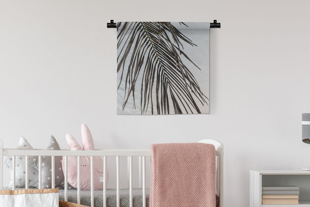 MuchoWow® Wandteppich Wandbehang Sommer - Blatt - Palme Produktbild 
