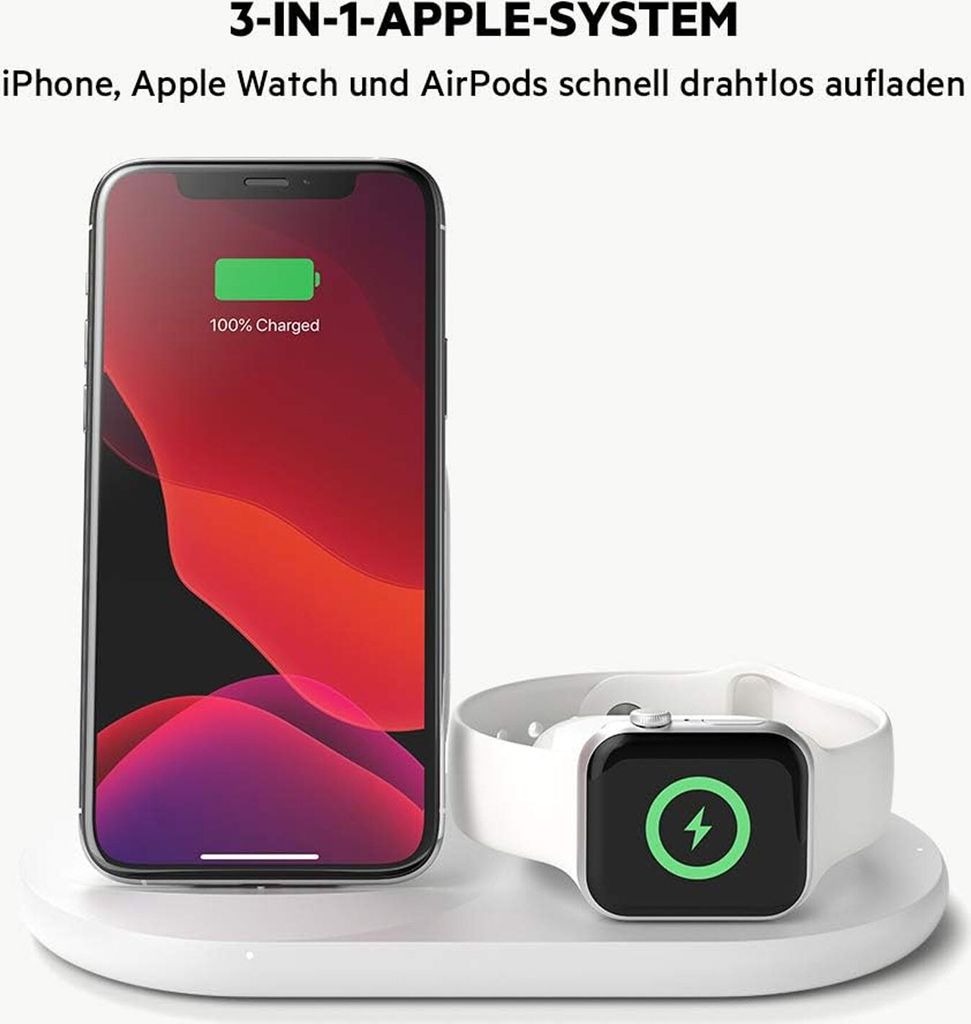 Belkin 3-in-1 wirel. Ladestation für Apple Watch/iPhone, Produktbild 27
