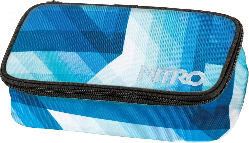 Nitro Pencil Case Geo Ocean - Astuccio Robusto per Viaggiatori