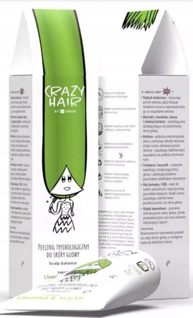 HISKIN Trichologisches Kopfhautpeeling Limette Minze 100ml