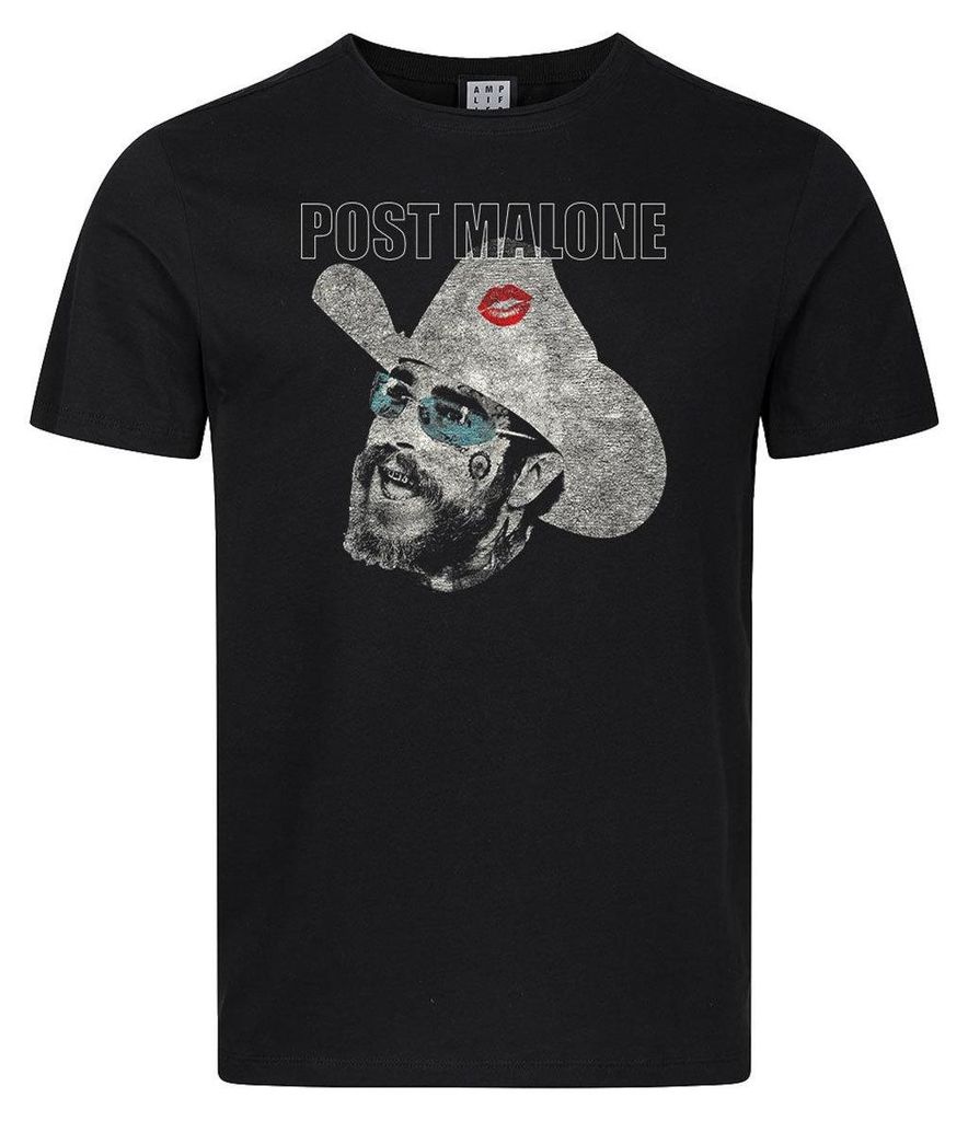 Amplified - "Cowboy Kiss" T-Shirt für Herren GD4384 (M) (Schwarz)