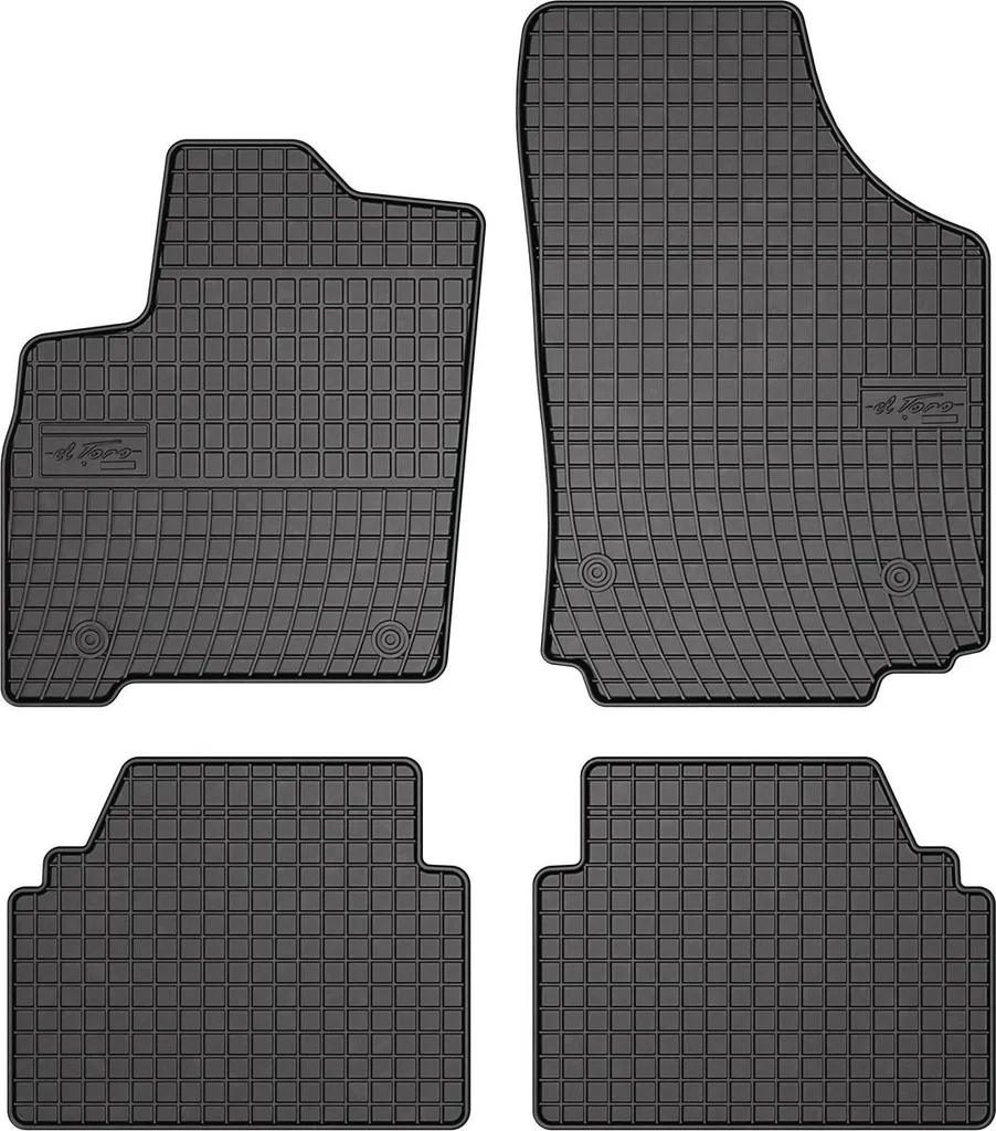 Tappetini in Gomma Nera Opel Meriva A 2003-2010 | Rinnova Interni - 12