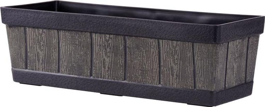 Blumentopf Strend Pro Woodeff, 15x47x17 cm, natural, Produktbild 