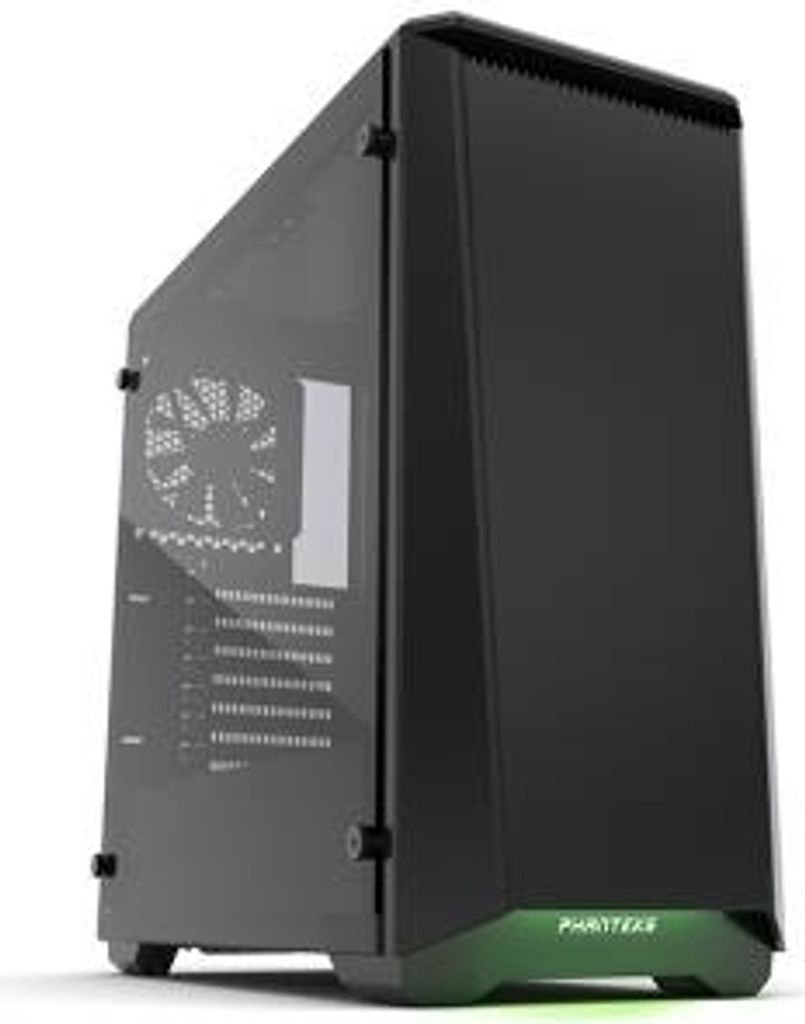 Phanteks Eclipse P400 Midi-Tower Tempered Glass - schwarz - Produktbild 