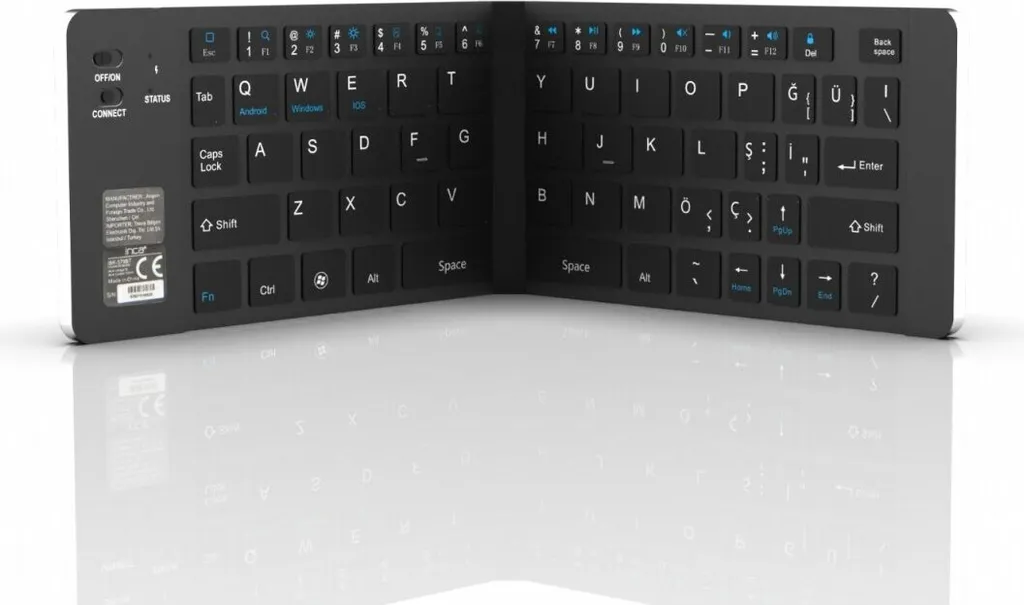 Clavier pliable sans fil Bluetooth Inca IBK-579BT pour tablette et mobile