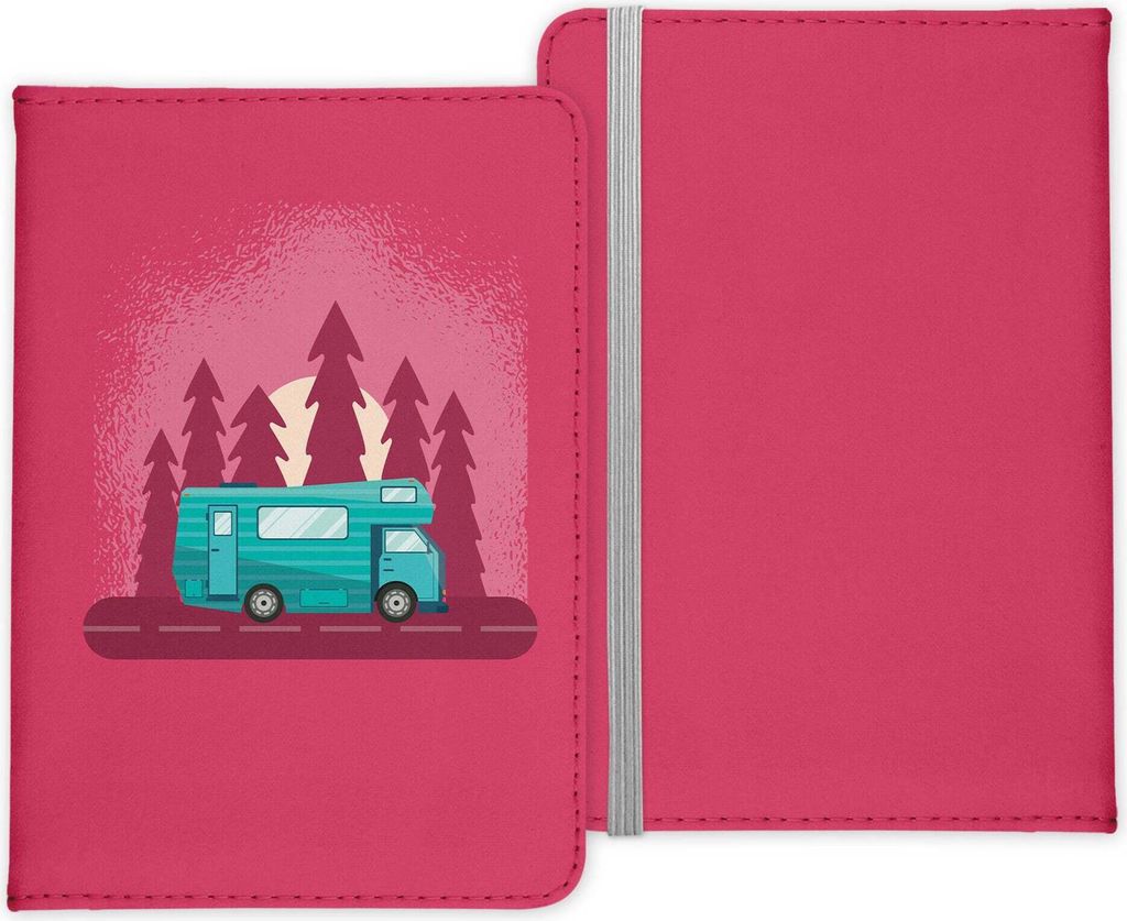 22Feels Reisepasshülle Organizer Reisen Gadgets Camper Camping Urlaub Urlaub Kunst-Leder Etui Cover Frauen Männer Kinder