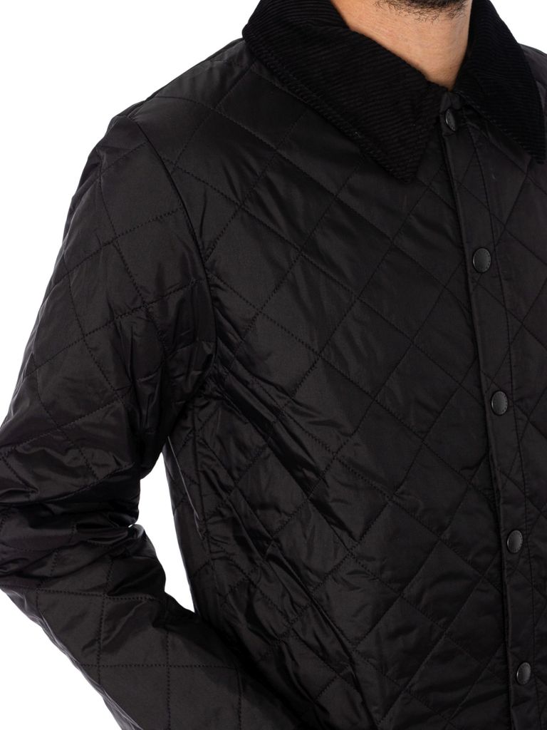 Barbour Steppjacke Liddesdale, Schwarz 3XL Produktbild 7