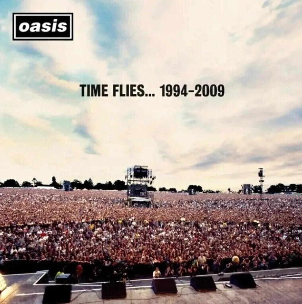 Oasis Time Flies 1994-2009 coffret 4 LP son remasterisé édition luxe