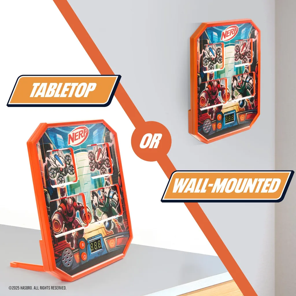 Jeu de Fléchettes Interactif avec Score Électronique Arena Clash Bot - 2