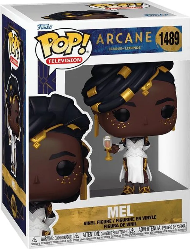 Statue Funko Pop! Arcane Mel Medarda : figurine de collection 9cm vinyle