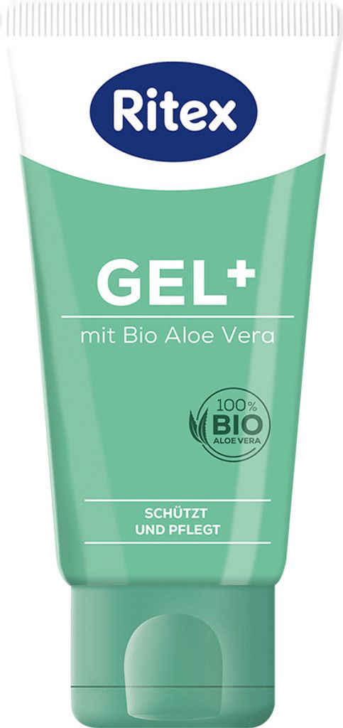 Ritex - Gleitgel Gel+ feuchtigkeitsspendend mit Aloe Vera - Produktbild 