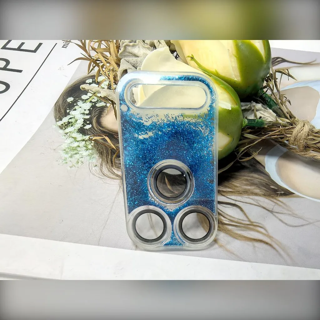 Accessorio iPhone 17 Pro Max Protezione Fotocamera Blu PC di Classe - 2
