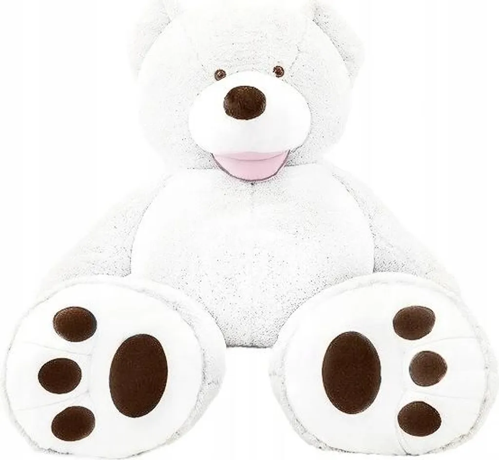 Ours XXL blanc Teddy Amigo 350cm en velours doux de haute qualité
