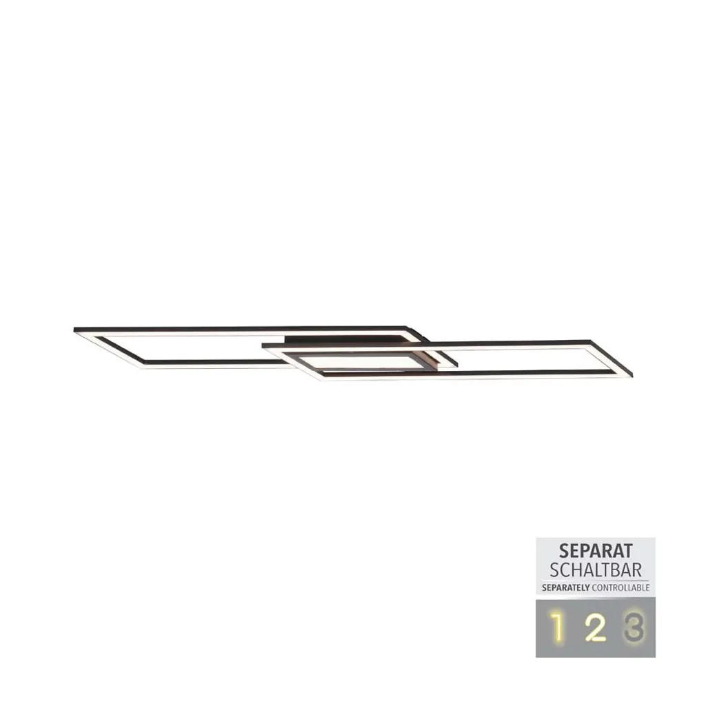 Plafonnier LED Long pour Salle à Manger et Bureau Moderne de 100 cm