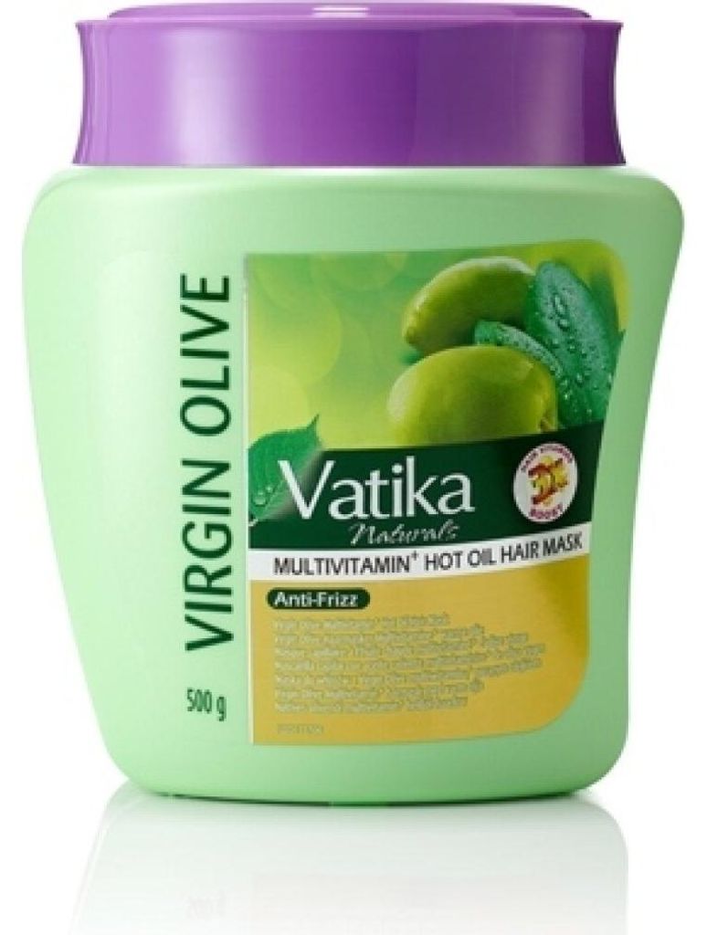 Dabur Vatika Naturals Maschera per capelli all'oliva 500g Immagine del prodotto 