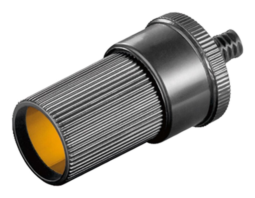 Goobay 11408, Car Cigarette Lighter, Čierna, Samica, Obrázok produktu 