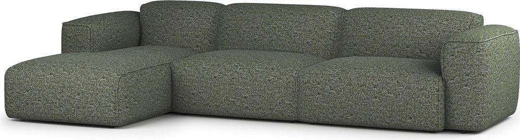3-SITZER ECKSOFA mit Longchair