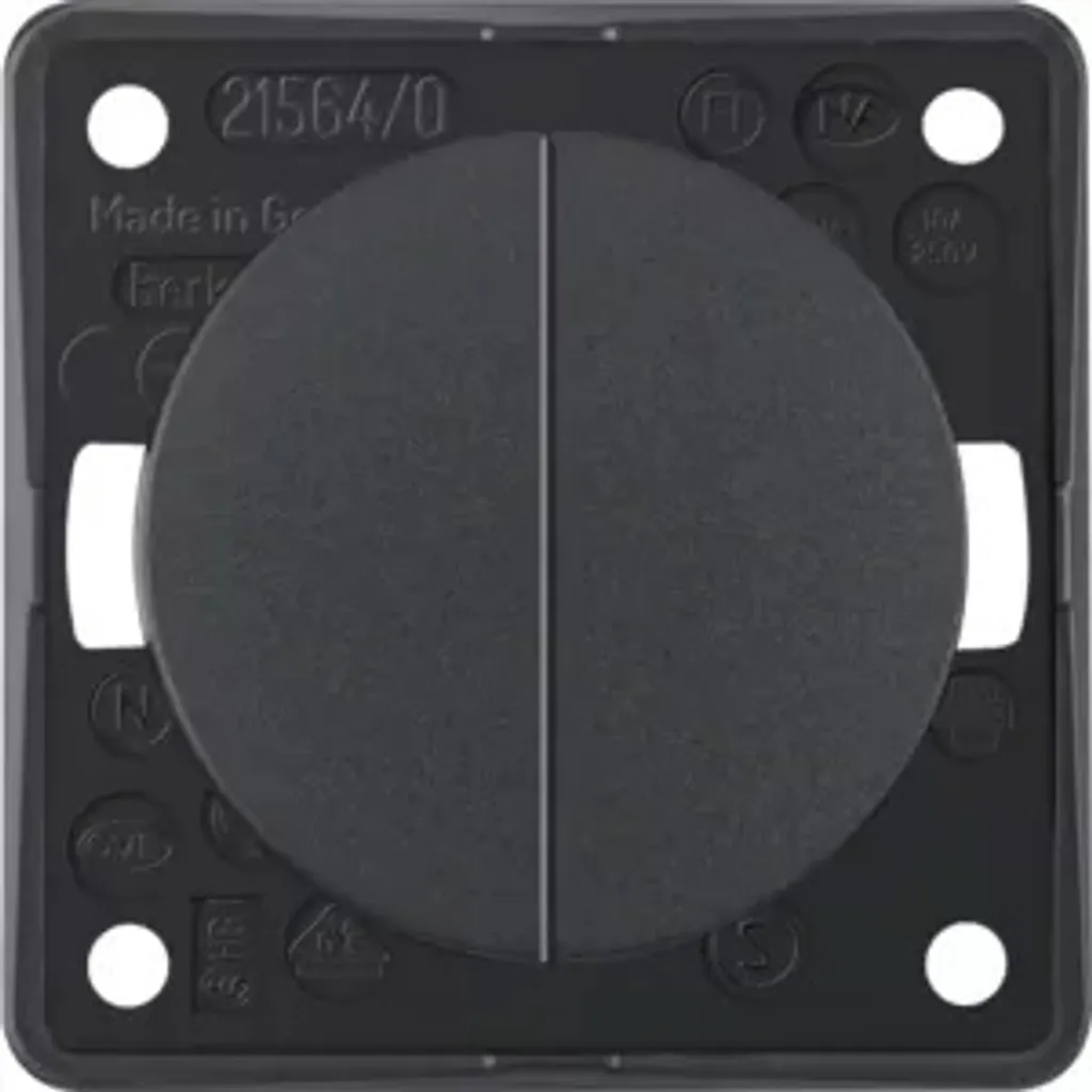 Bouton Poussoir Compact Berker 936752505 pour Remplacer vos Interrupteurs