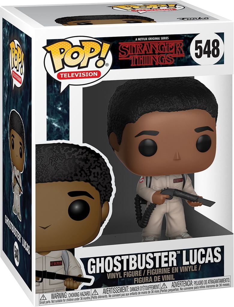 Stranger Things - Ghostbusters Lucas 548 - Funko Pop! - Vinyl Figur