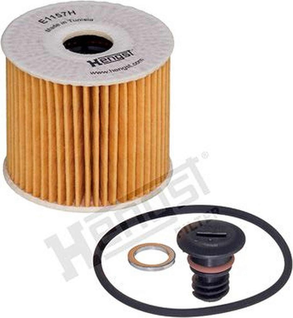 Ölfilter HENGST FILTER E1157H D684 für HYUNDAI Tucson (TL, Produktbild 