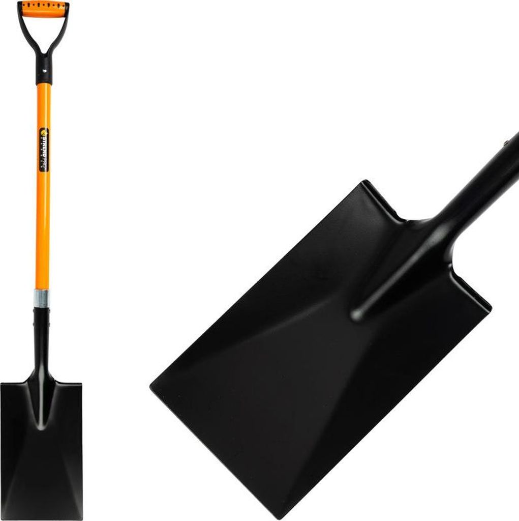 Beche S5413, droite, manche en fibre de verre en D Image du produit 