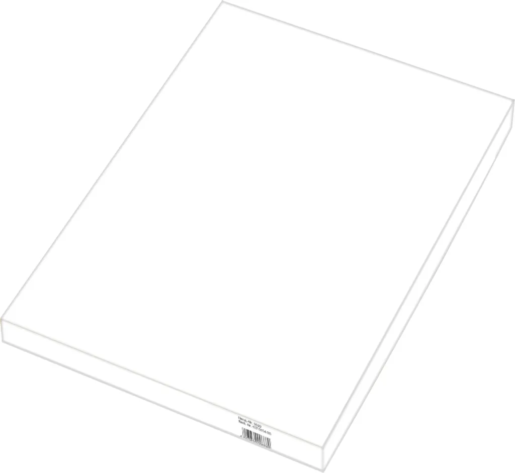 Film transparent A4 0,1mm pour écriture nette sans bavures - 100 pièces