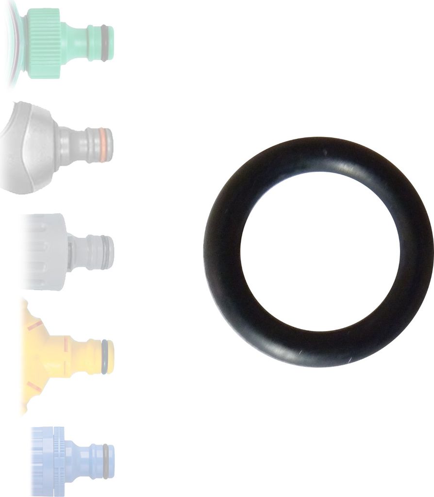 1x O-Ring / Dichtung EPDM passend für alle 1/2" Schlauchsysteme wie Gardena usw.