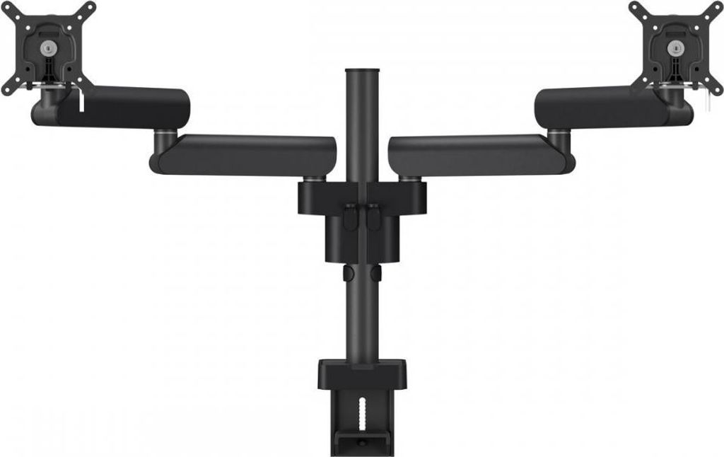 Vogels MOMO 2237 Monitorarm 2 Bildschirme Schwarz