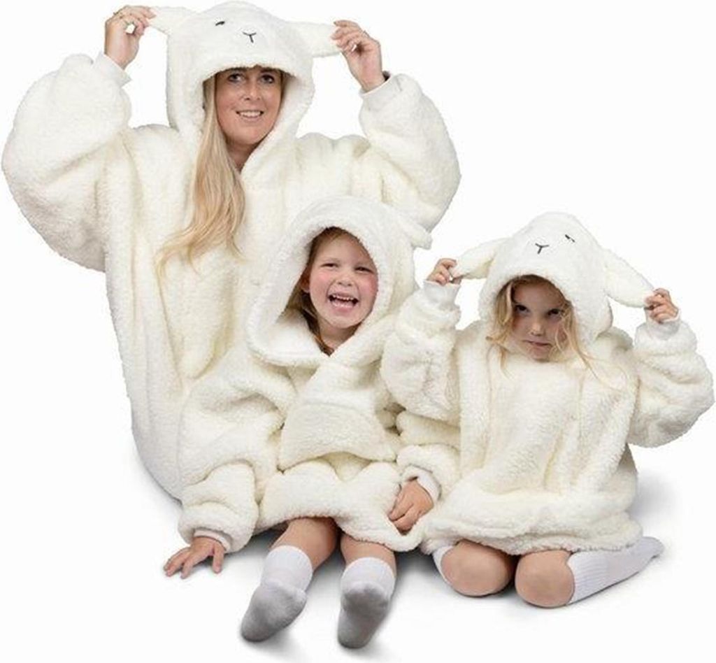 Cozy Noxxiez Sheep - teplá televizní deka s kapucí 7 - 12 Obrázek produktu 
