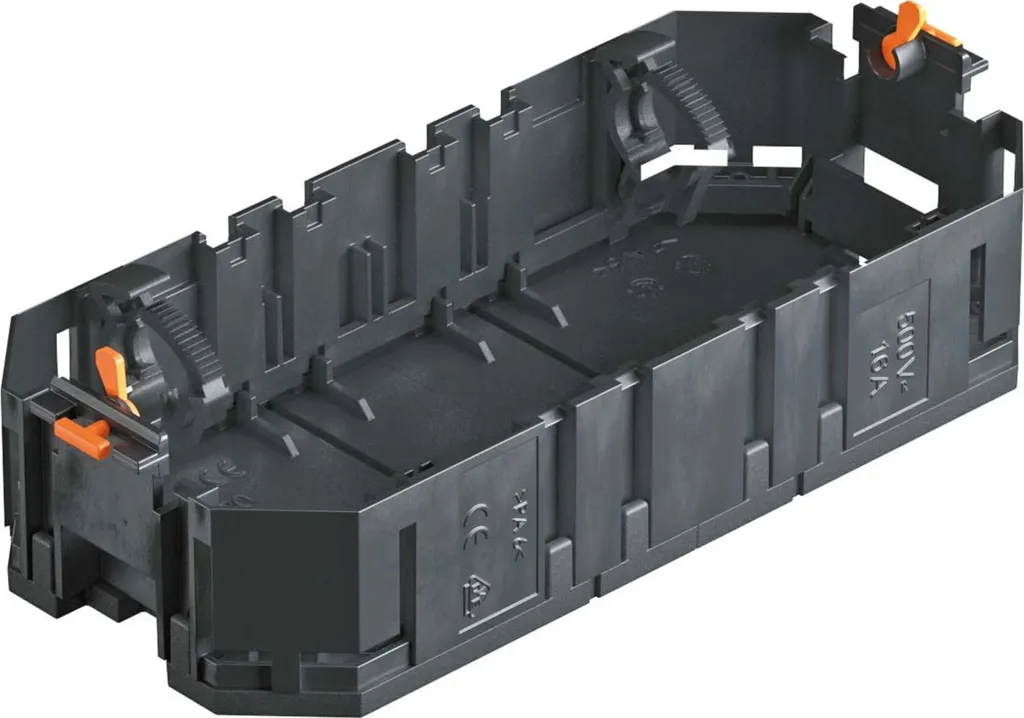 Support universel UT3 pour intégration module 45 en boîtier de sol OBO