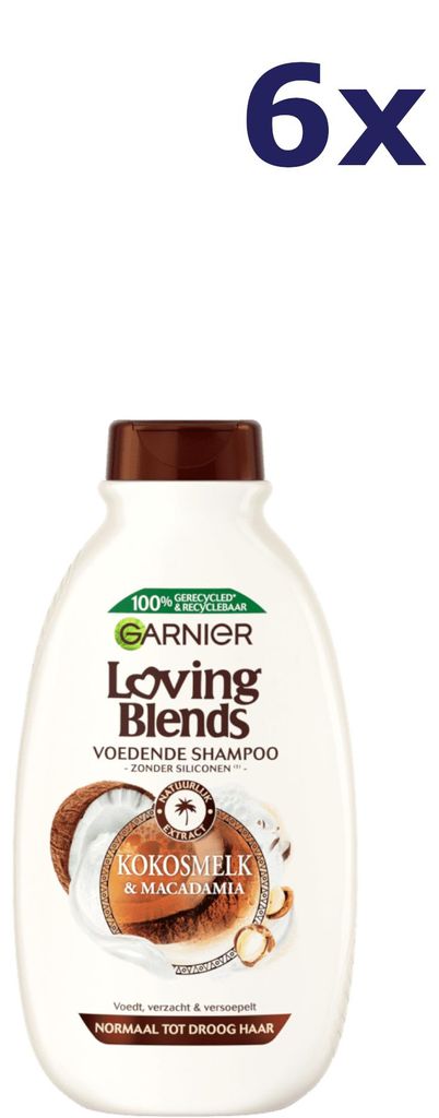 6x Loving Blends Shampoo 300ml Kokosmelk