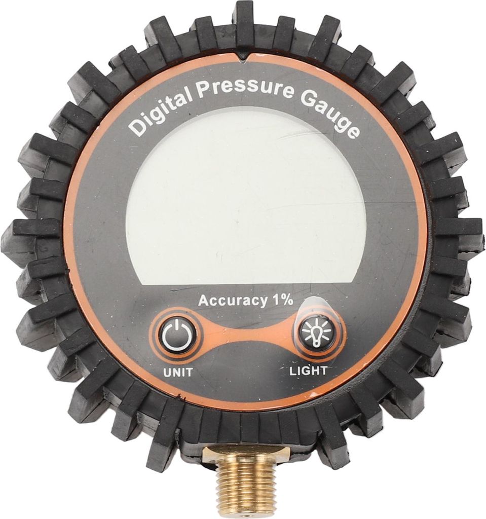 1 Stück Universal Digitaler Reifendruckmesser M10x1 ohne Batterie 0-250 PSI Digitaler Luftdruckmesser für Autos