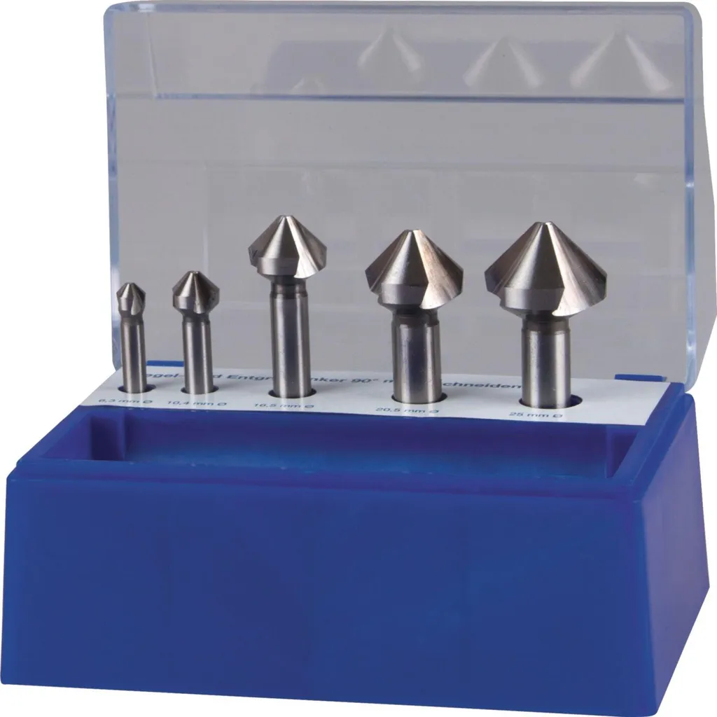 Offerta Set Frese Svasatrici HSS-Cobalto 90° Professionali 5 pz