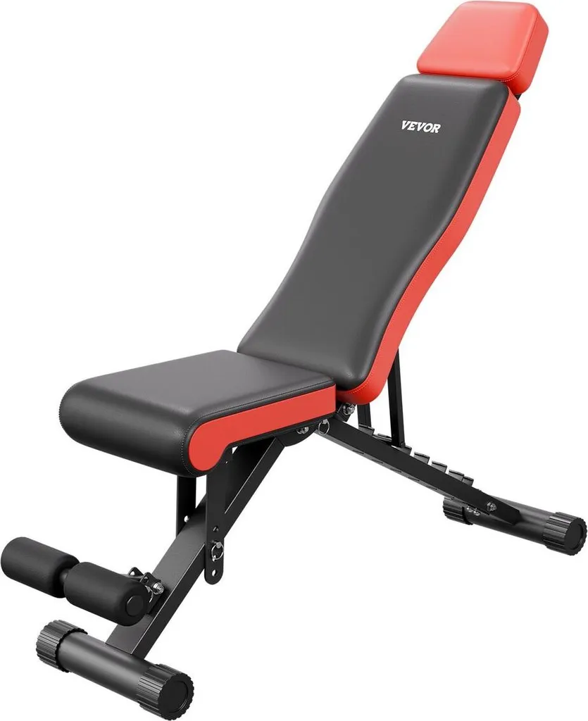 Banc de musculation réglable 300 kg pliable pour entraînement complet