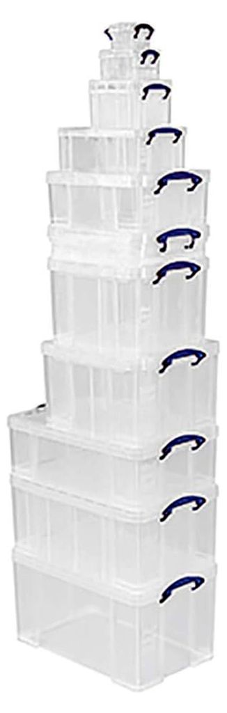 Aufbewahrungsbox 1,6 Liter, transparent VE = 1