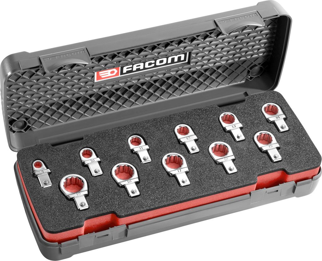 Facom Ringschluessel-Einsaetze 9x12 mm 11tlg