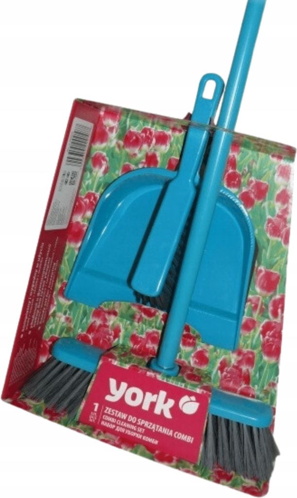 Komplet do zamiatania z trzonkiem i szufelką Zdjęcie produktu 