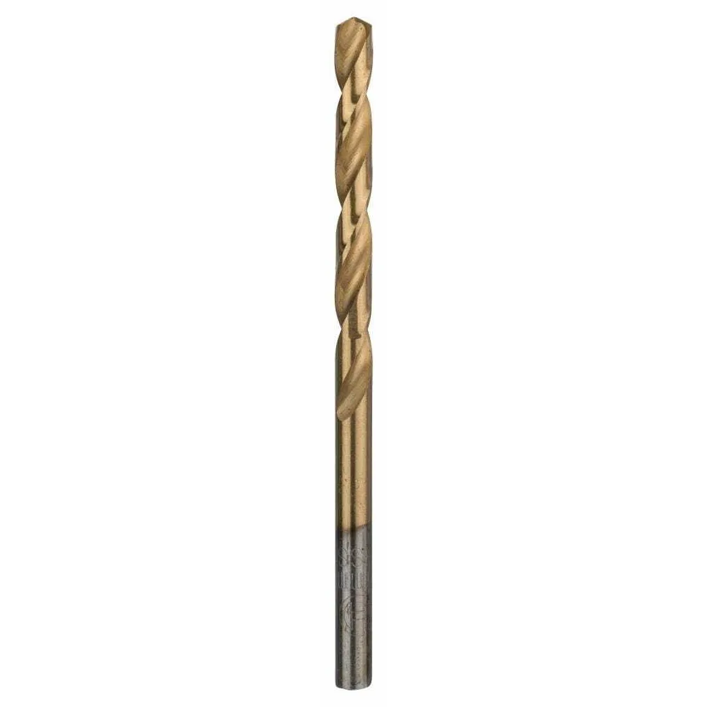 Foret Bosch HSS-TiN Titane 5mm DIN 338 2609255098 Haute Résistance Chaleur