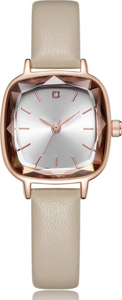 Damen Uhren Klein Minimalistische Lederarmband Analog Armbanduhr Frauen Wasserdicht Elegante