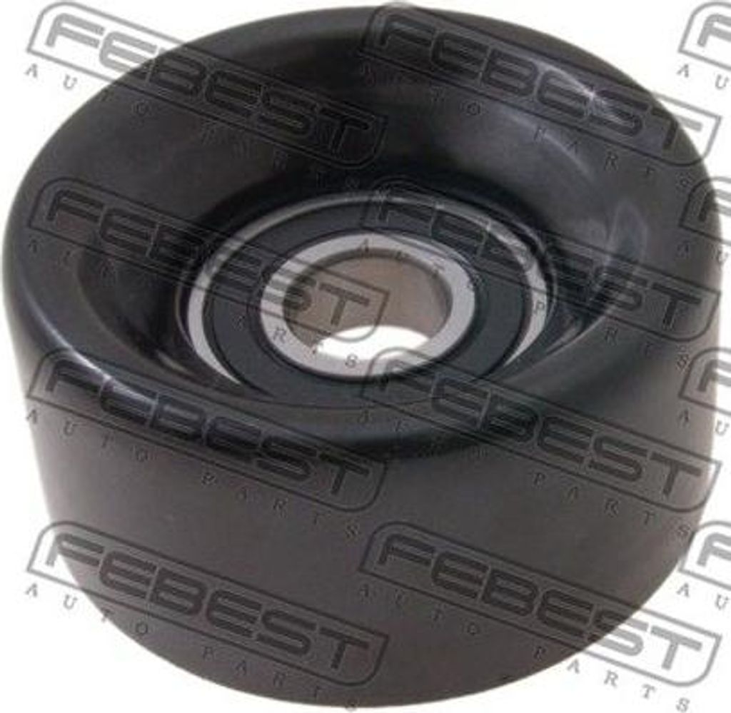 FEBEST 0387-RD4 Spannrolle, Keilrippenriemen OE 1097574 kompatibel mit Transit