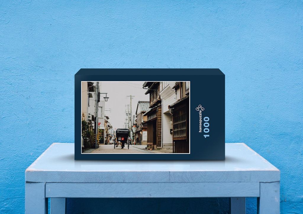 hansepuzzle 37579 - Kutsche Puzzle, 1000 Teile, Tierwelt, 60,0 x 46,0cm mit hochwertiger Aufbewahrung, Kartonbox und wiederverschließbarem Beutel