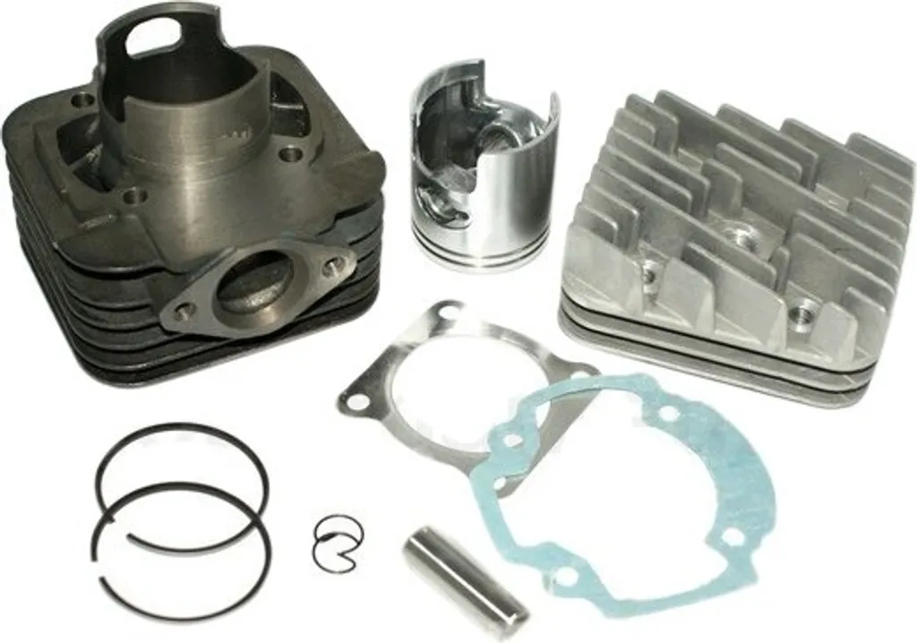 Zylinder Kolben Top Ende Kit Für Yamaha PW50 1981-2018 - Komplettset Inkl. Dichtungen & Zubehör