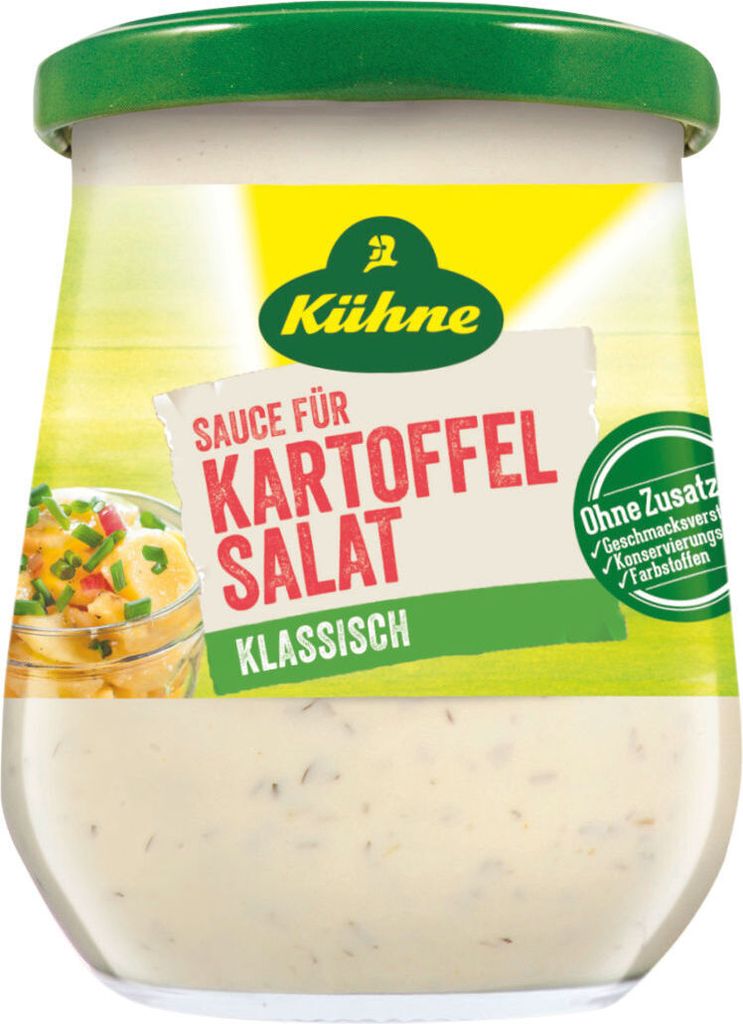 Kühne omáčka na zemiakový šalát hotová ochutená bez laktózy Obrázok produktu 