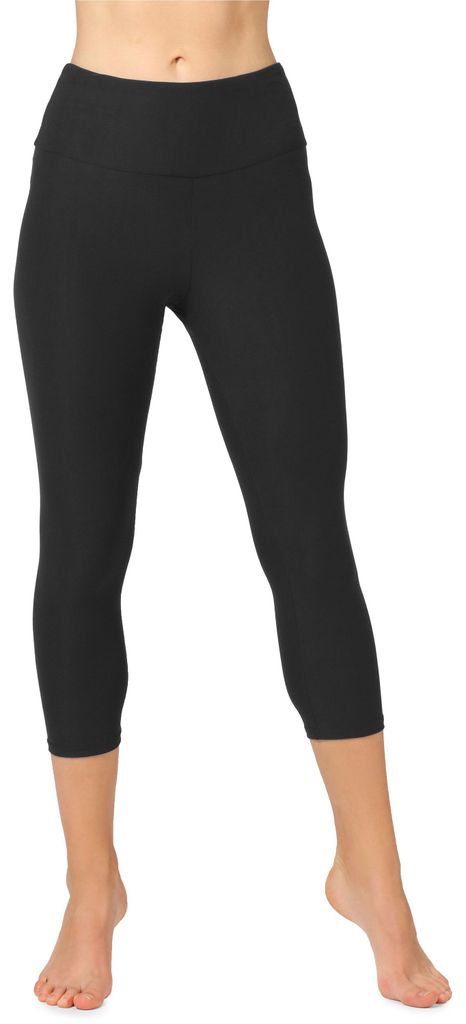 Merry Style Damen 3/4 Leggings MS10-301 (Schwarz, M) Produktbild 