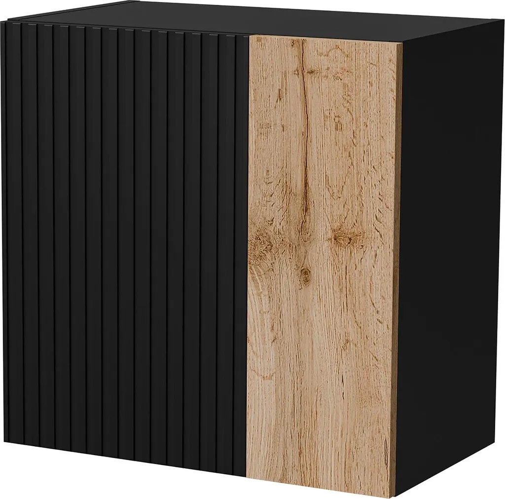 Organizzatore Cucina: Pensile Dmora Grigio Antracite 29.8x50 cm