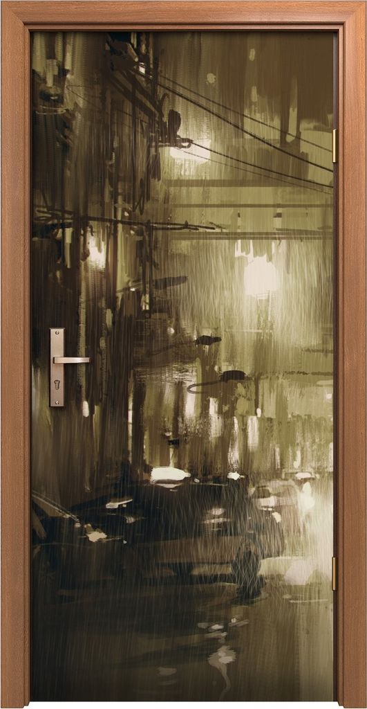 Türposter 90x200 cm Türaufkleber Türtapete Türfolie Produktbild 