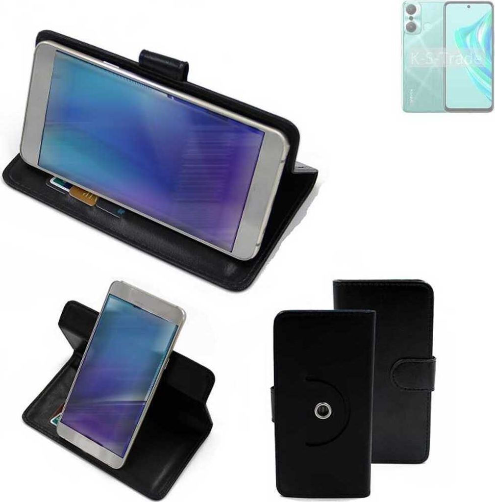 K-S-Trade Case Schutzhülle Handyhülle kompatibel mit Infinix Hot 20 Play Flipcase Smartphone Cover Handy Schutz Tasche Klapphülle Walletcase