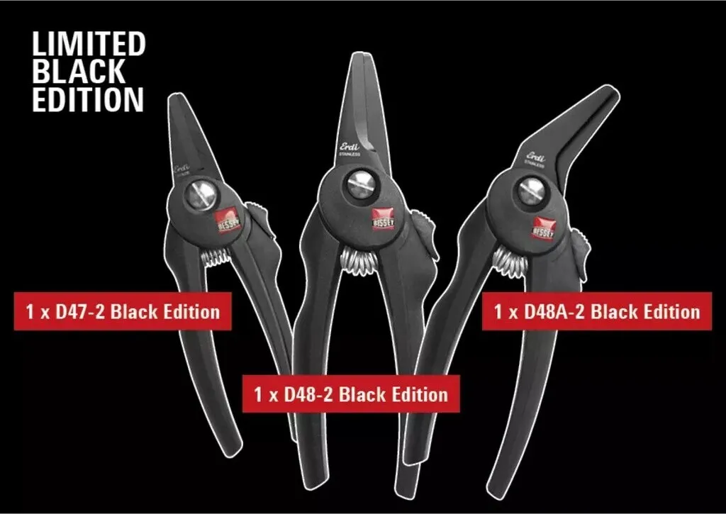 Cisailles Bessey Black Edition D47 D48 D48A : Coupez la Tôle sans Effort